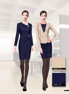 工服定制 高端物業工服女士 米